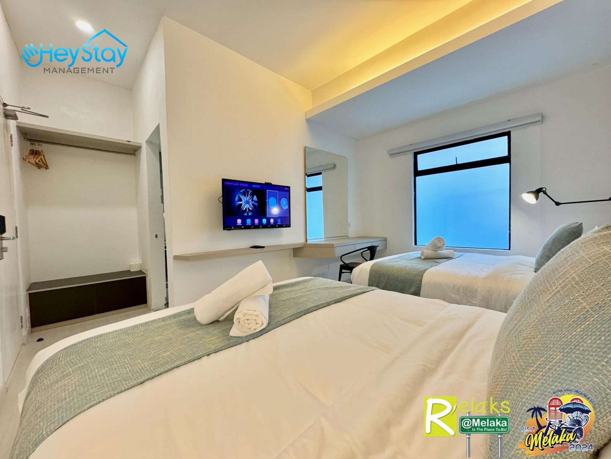 Modern Cave Guest House Walking Distance 5Mins To Jonker Malacca Exterior photo